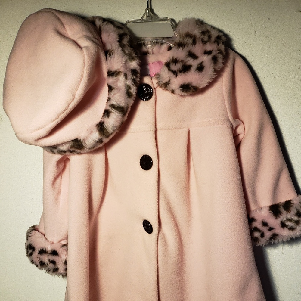 Girls coat and hat